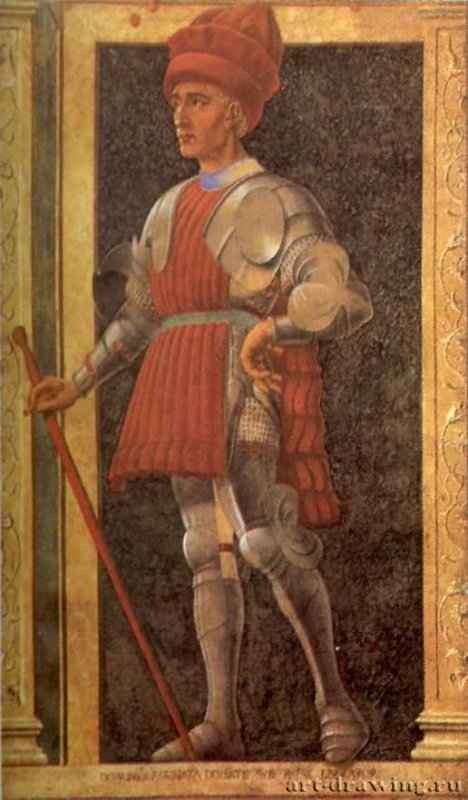 Портрет Фарината дельи Уберти. 1455 - 300 x 179 см. Фреска. Флоренция. Сантиссима Аннунциата.
