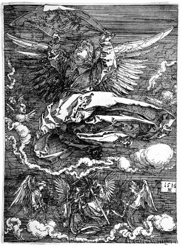 Судариум (Плат святой Вероники с ликом Христа). 1516 - 18,5 х 13,4 Офорт Художественный институт, Отдел гравюры и рисунка Чикаго (Иллинойс)