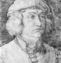  Портрет мужчины (Конрад Пейтингер). 1517 - 33,5 x 27,7 Уголь на бумаге Государственное собрание графики Мюнхен