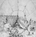 Рождество Марии. 1503-1504 - 28,8 x 21,3 Перо на бумаге Гравюрный кабинет Берлин