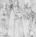 Святой Фридолин. 1514 - 23,3 x 17 Перо на бумаге Музей Бойманса - ван Бёйнингена Роттердам