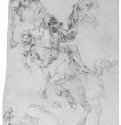 Смерть и всадник. 1496 - 24,2 x 16,2 Перо, чернила двух оттенков, на бумаге Художественный институт Штеделя, Гравюрный кабинет Франкфурт-на-Майне