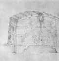 Сундук. 1521 - 11,5 x 16,7 Серебряный штифт на бумаге Британский музей, Отдел гравюры и рисунка Лондон