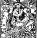 Серия "Малые Страсти". Страшный суд. 1509-1510 - 12,7 х 9,7 Ксилография
