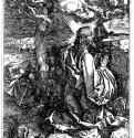Христос на горе Елеонской (Моление о чаше). 1515 - 22,1 х 15,6 Офорт Музей Метрополитен, Отделение рисунка Нью-Йорк