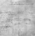 Зверинец в Брюсселе. 1520 - 28,3 x 40 Перо на бумаге Академия художеств, Собрание графики Вена