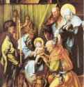 Семь скорбей Марии, центральная часть, Обрезание Христа - 1494-1497 *63 x 45,5 смДеревоВозрождениеГерманияДрезден. Картинная галерея