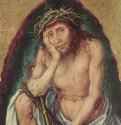 Ecce Homo (Се Человек!) - 1490-1492 *30 x 19 смДеревоВозрождениеГерманияКарлсруэ. Кунстхалле